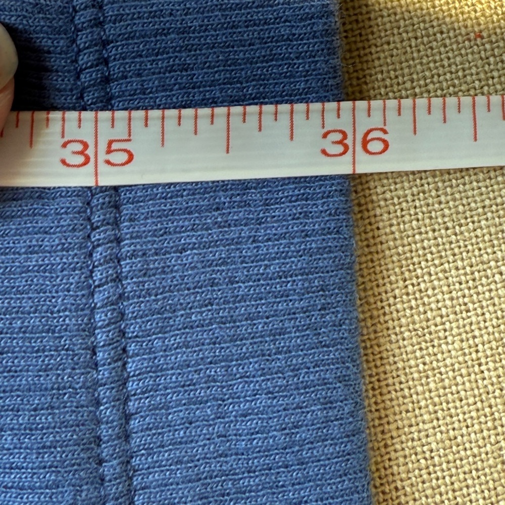 Old Navy Blue Knit Dress Size Medium - Picture 5 of 11